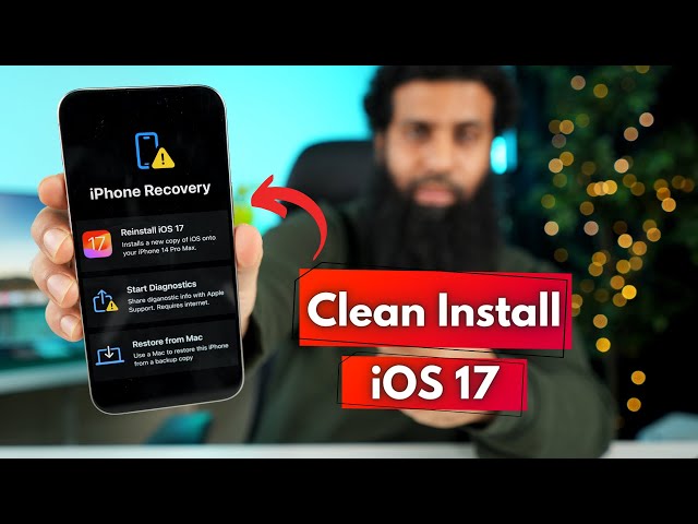 iOS 17 Clean Installation | Solve Every iOS Problem for FREE