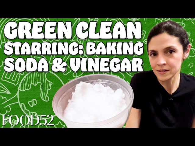 Green Clean: Starring Baking Soda & Vinegar | Earth Month with Food52
