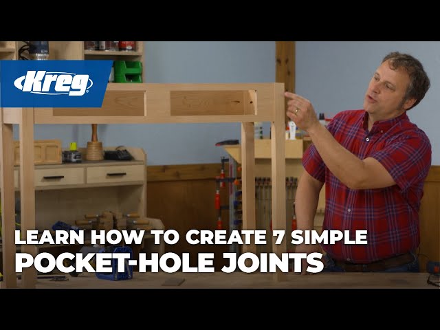 7 Simple Pocket-Hole Joints