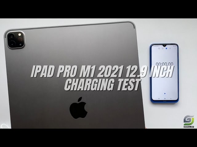 iPad Pro 2021 12.9 inch Battery charging test 0% to 100%
