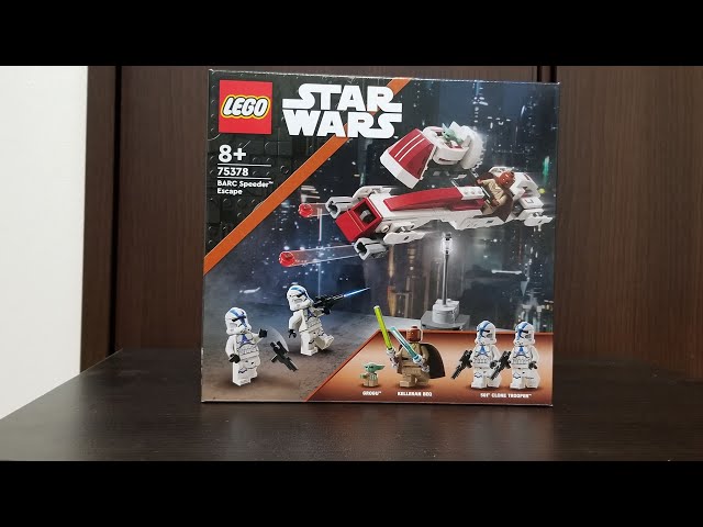 36th LEGO Star Wars 75378 BARC Speeder Escape