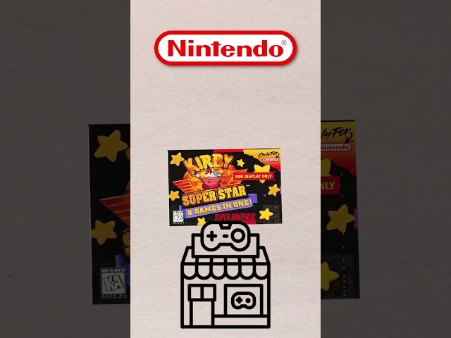 DISPLAY ONLY Retro Game Boxes From Nintendo