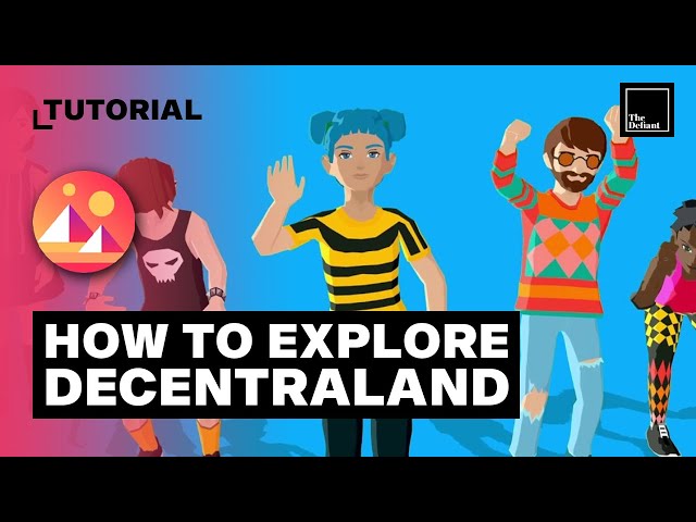 How to get started in the Metaverse? Decentraland Tutorial (MANA)