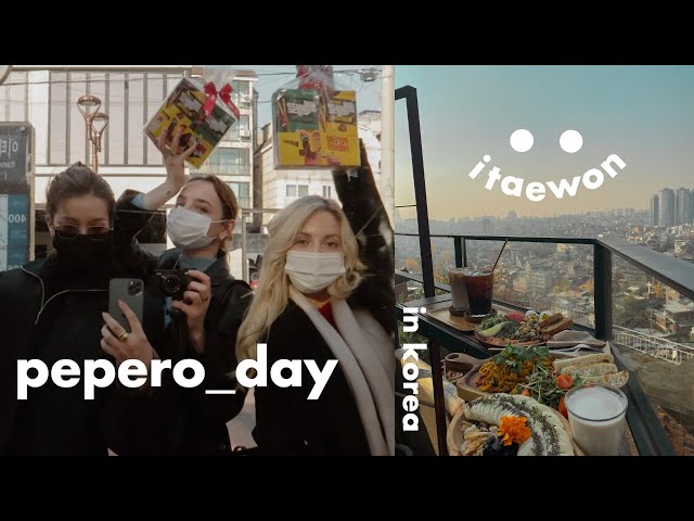 SEOUL VLOG 💛 Celebrating Korean Valentines Day aka PEPERO DAY 🍫 | Sissel