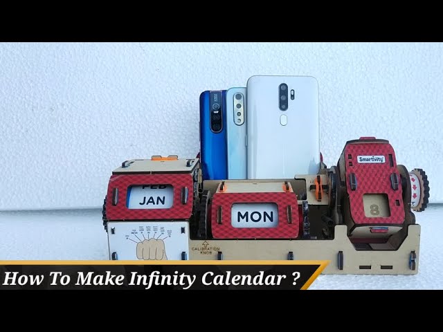 Smartivity Infinity Calendar Organizer STEAM Educational DIY Building Construction Activity ||