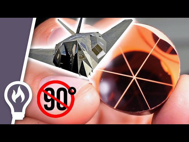 Why you'll never see a right angle on a stealth aircraft - corner cube reflectors