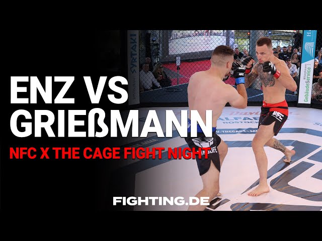 FREE FIGHT: Kevin ENZ vs Finn GRIEßMANN | NFC x The Cage - FIGHTING