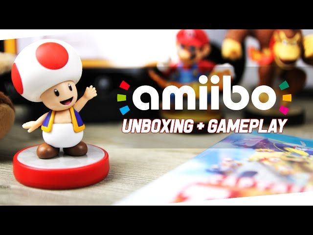 Toad Amiibo Unboxing + Pixel Toad in Treasure Tracker