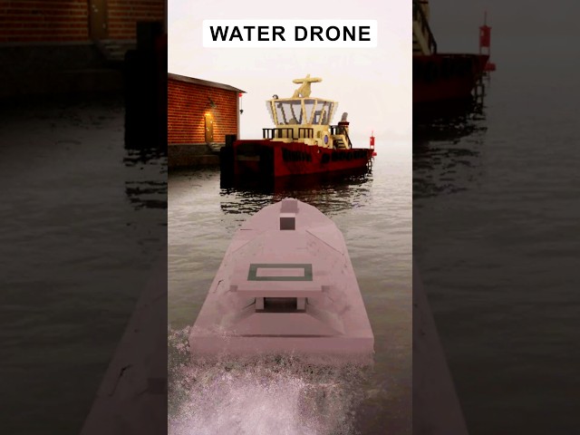 Water Drone Attack Boat 💥 #shorts