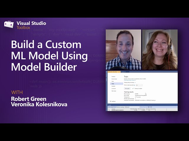 Build a Custom ML Model Using Model Builder