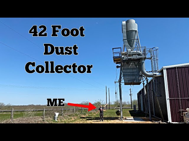 My Shop's 42 Foot Dust Collector | Why We Use It