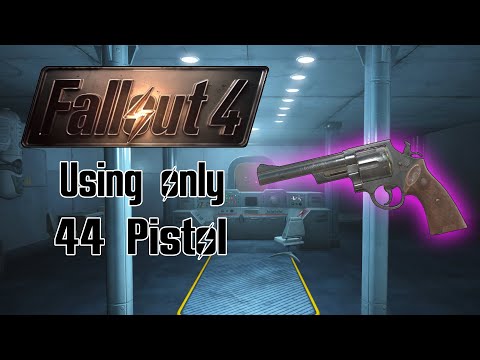 Can you beat fallout 4 with a 44.magnum? (probably)