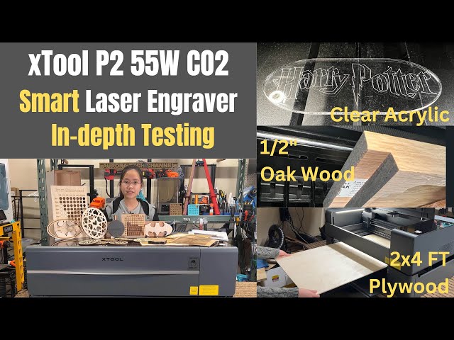 xTool P2 55W CO2 Laser Engraver review: A luxury laser engraving machine with a premium price tag