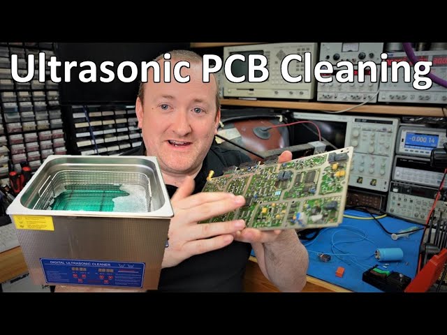 Ultrasonic PCB cleaning