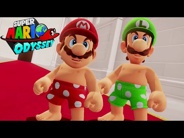 Super Mario Odyssey - Full Game 2-Player Walkthrough (4K HD)