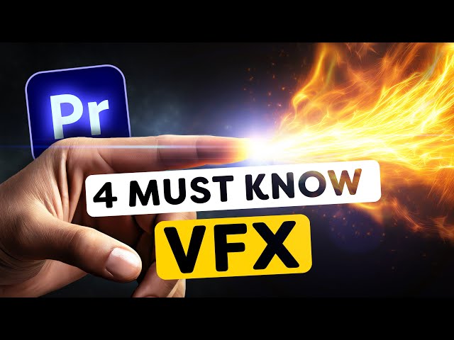 4 Fast & Easy VFX Every Editor NEEDS (Premiere Pro Tutorial)