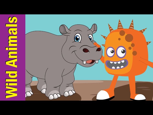 Learn Wild Animals for Kids | Guessing Game for Kids | Fun Kids English
