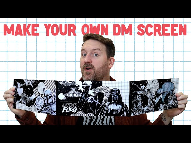 How To Craft Your Own DM Screen!