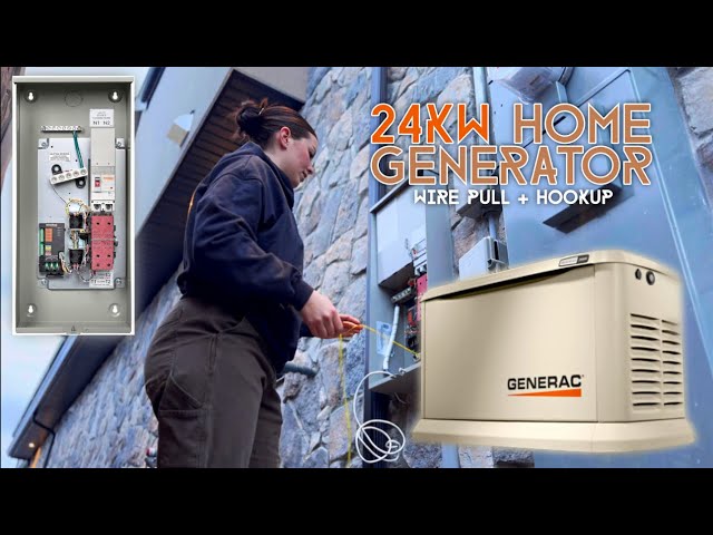 24KW, 200A Panel, Home Generator Hookup (GENERAC)