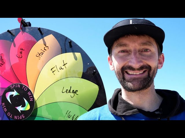 Wheel of MISFORTUNE skatepark tricks edition