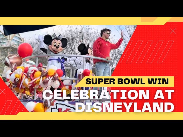 Celebrate Super Bowl LVII | Patrick Mahomes | Mickey and Friends at Disneyland