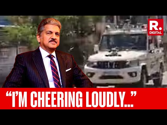 Anand Mahindra Praises Startup From Bhopal For Developing ‘Self-Driving Cars’