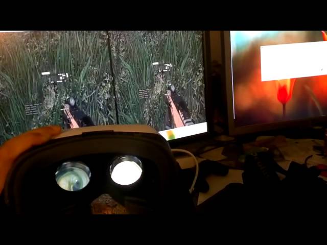 Carl Zeiss VR ONE: ARMA 3  Mobile VR PC to Android Quad HD TriDef 3D setup