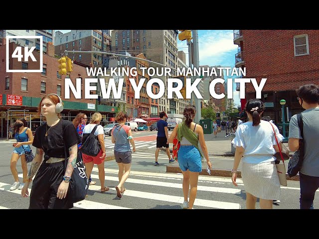 NEW YORK CITY TRAVEL - WALKING TOUR(8), 5th Ave, Bryant Park, Greenwich Village, 7th Ave [Full Ver.]
