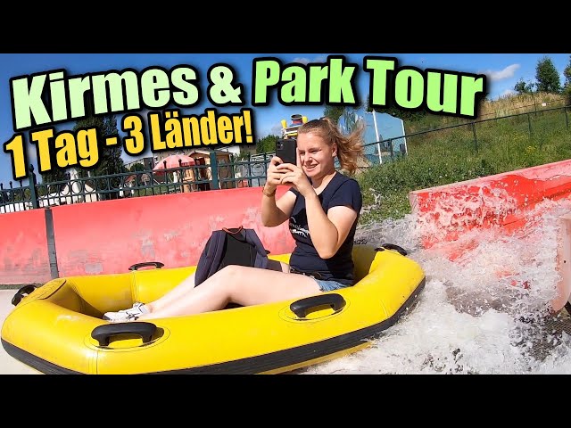 5x Kirmes & Freizeitpark an einem Tag! 🎢 | Freizeit-Action im Dreiländereck | Vlog #247