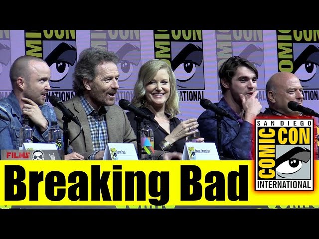 BREAKING BAD 10th ANNIVERSARY CELEBRATION | Comic Con 2018 Full Panel (Bryan Cranston, Aaron Paul)