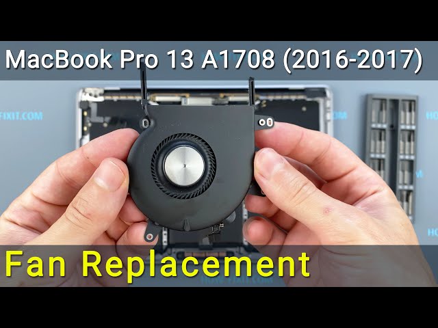 MacBook Pro 13 A1708 (2016-2017) Fan Replacement Guide
