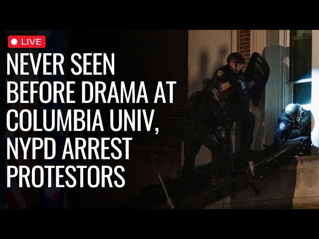 LIVE News | Protesters In Custody After University Calls In NYPD To End Pro-Palestinian Occupation