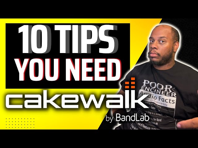 Watch This, Before You Record Vocals in Cakewalk