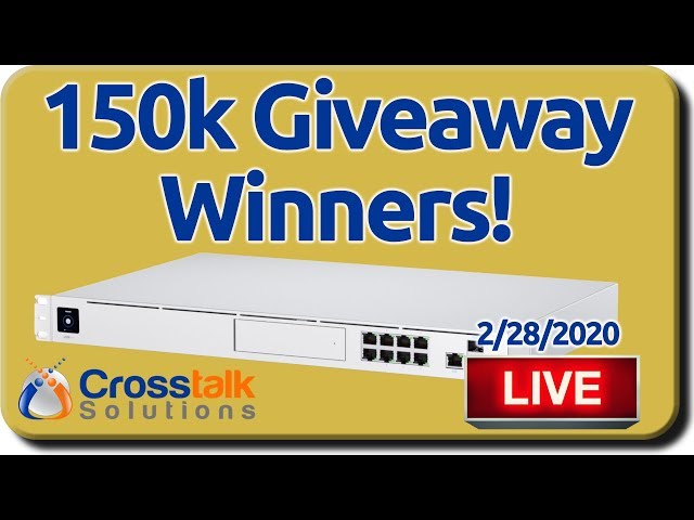 150k Giveaway Winners! - 2/28/2020