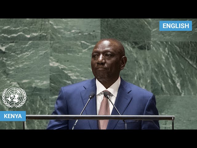 🇰🇪 Kenya - President Addresses United Nations General Debate, 78th Session | #UNGA