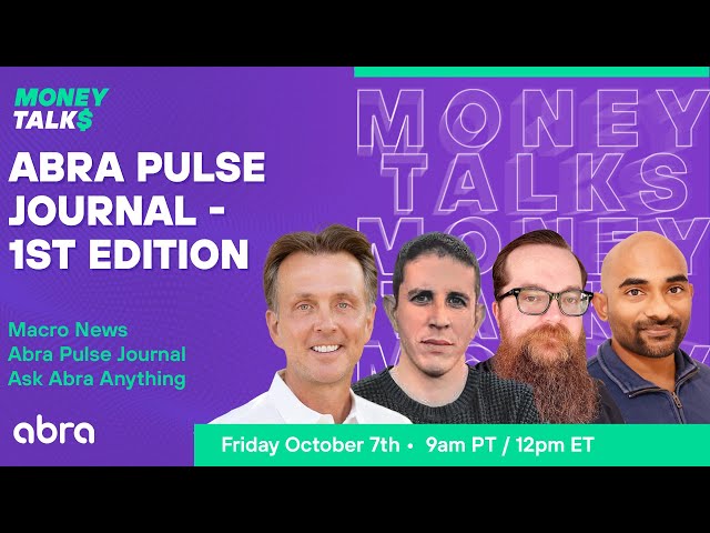 Money Talks: Abra Pulse Journal - 1st Edition