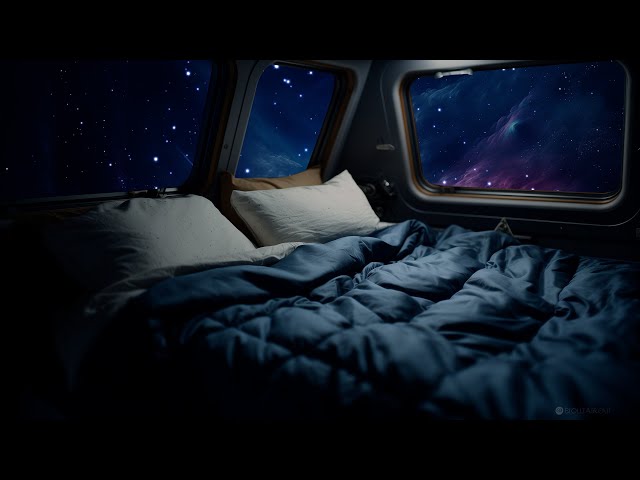 Cosmic Bed Sleeping Quarters | Sleep in space | Long Travel in Cozy Bedroom