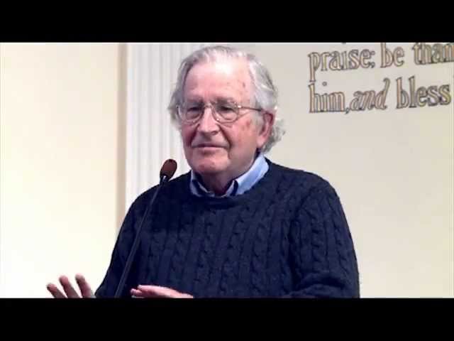 "November 2012" Noam Chomsky- Media, Objectivity and Reality of US Foreign Policy in the Middle East
