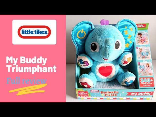 Little Tikes Fantastic Firsts My Buddy Triumphant 🐘 Full #review