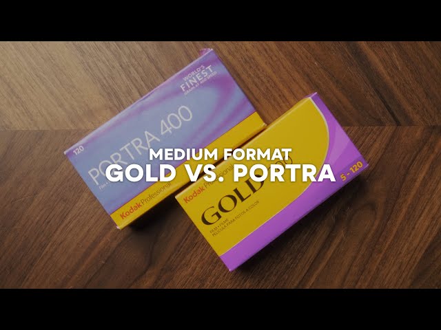 NEW Kodak Gold in 120 vs. Portra 400 - Side by Side Comparison
