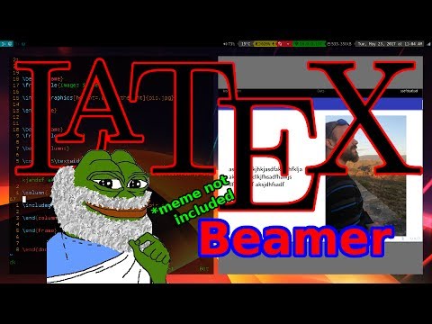Making a Pro Presentation with LaTeX's Beamer!
