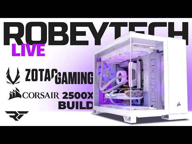 $2600 Zotac 4070 Ti Super All White PC Build in the Corsair 2500x