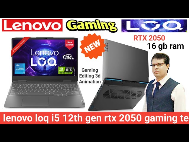 Lenovo LOQ 15 Unboxing & Review | LOQ Gaming Laptop | best budget gaming laptop | rtx 2050
