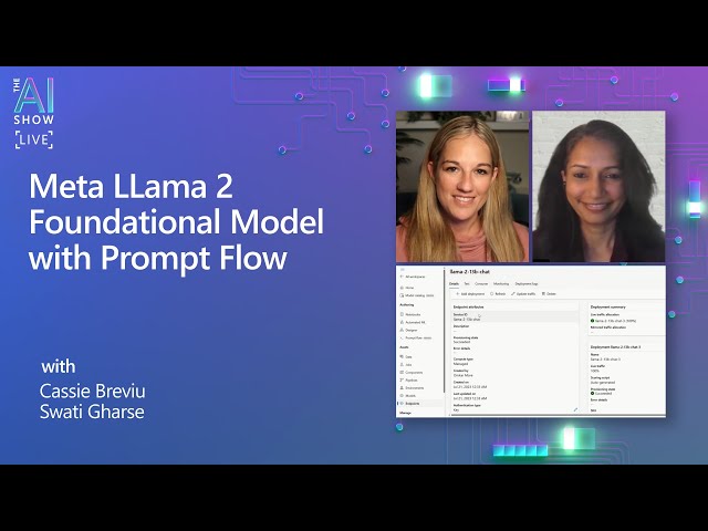 Meta LLama 2 Foundational Model with Prompt Flow