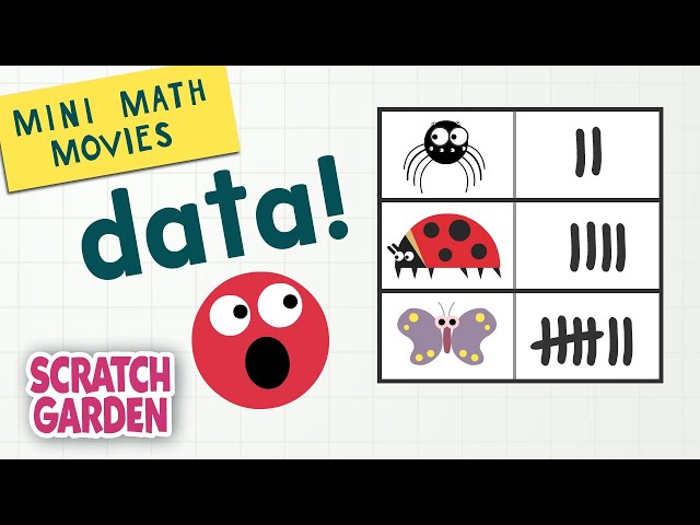 Data! | Mini Math Movies | Scratch Garden