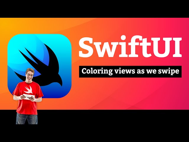 Coloring views as we swipe – Flashzilla SwiftUI Tutorial 9/13