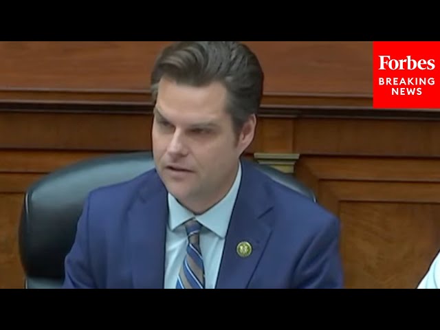BREAKING NEWS: Matt Gaetz Details Shocking UAP Evidence That 'I And I Alone Have Observed'