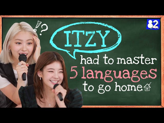 ITZY accepted the global language challenge! I Tongue Twister I ITZY(있지)