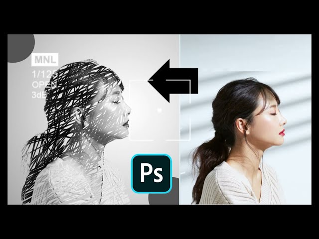 How to Make Scribble Art | adobe photoshop tutorial #photoshop #photoshoptutorial #manipulation