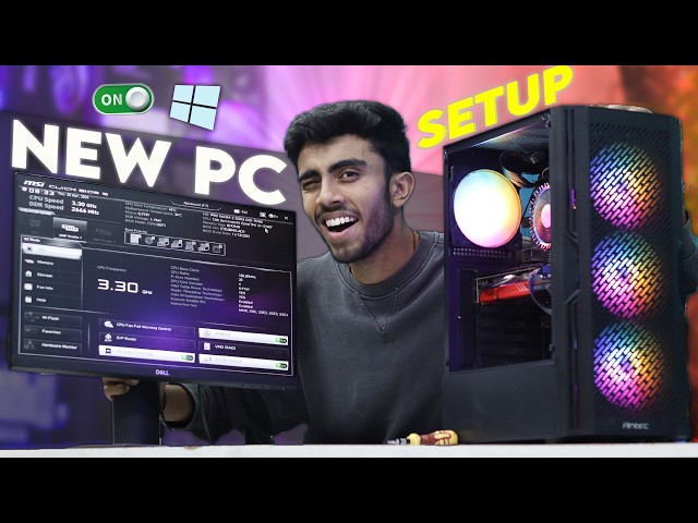 DO This Just After Building Your New Gaming PC!🔥 BIOS, Windows & Drivers! Setup ⚡️